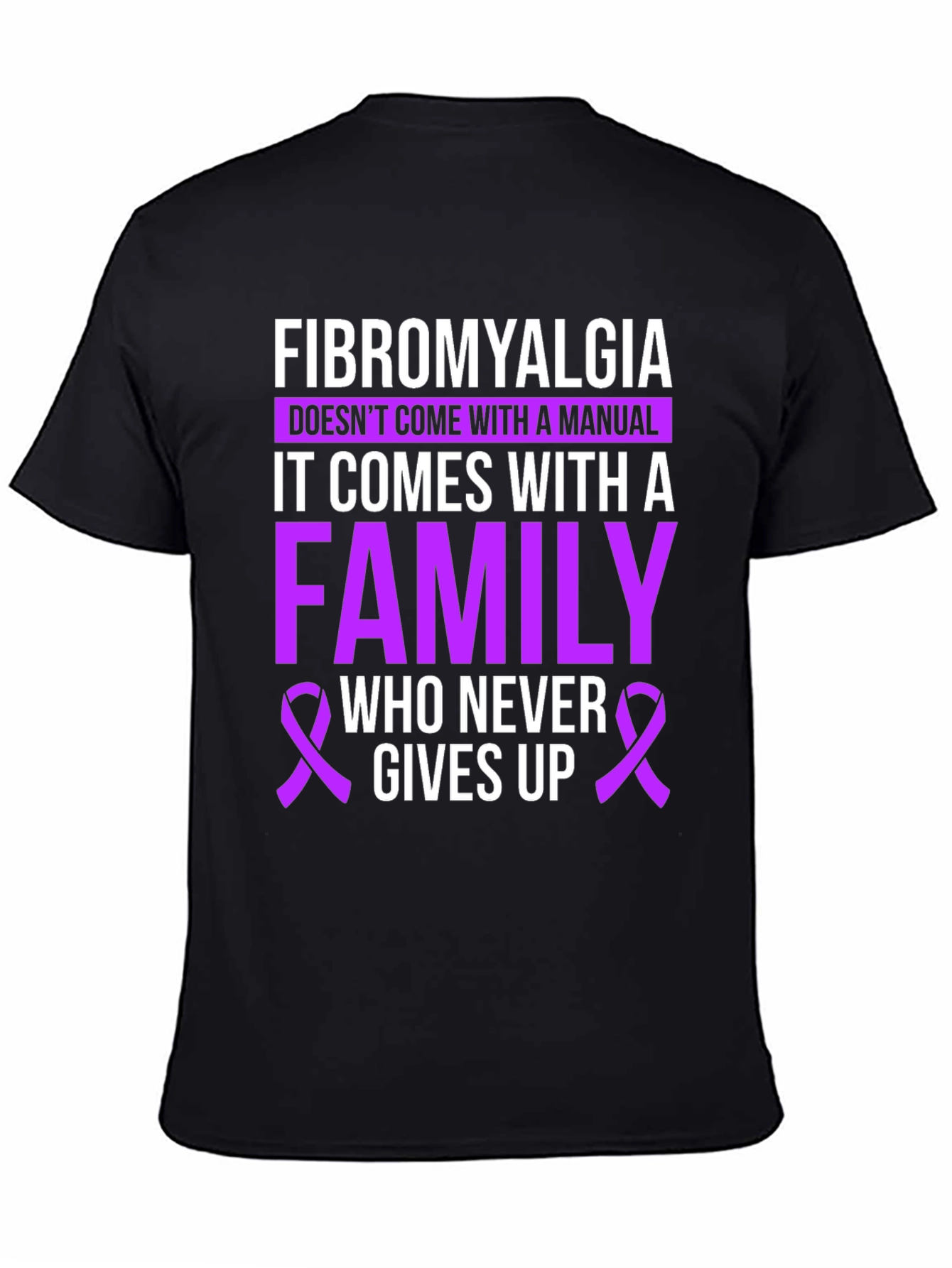 Fibromyalgia Awareness T-Shirt - Family Support