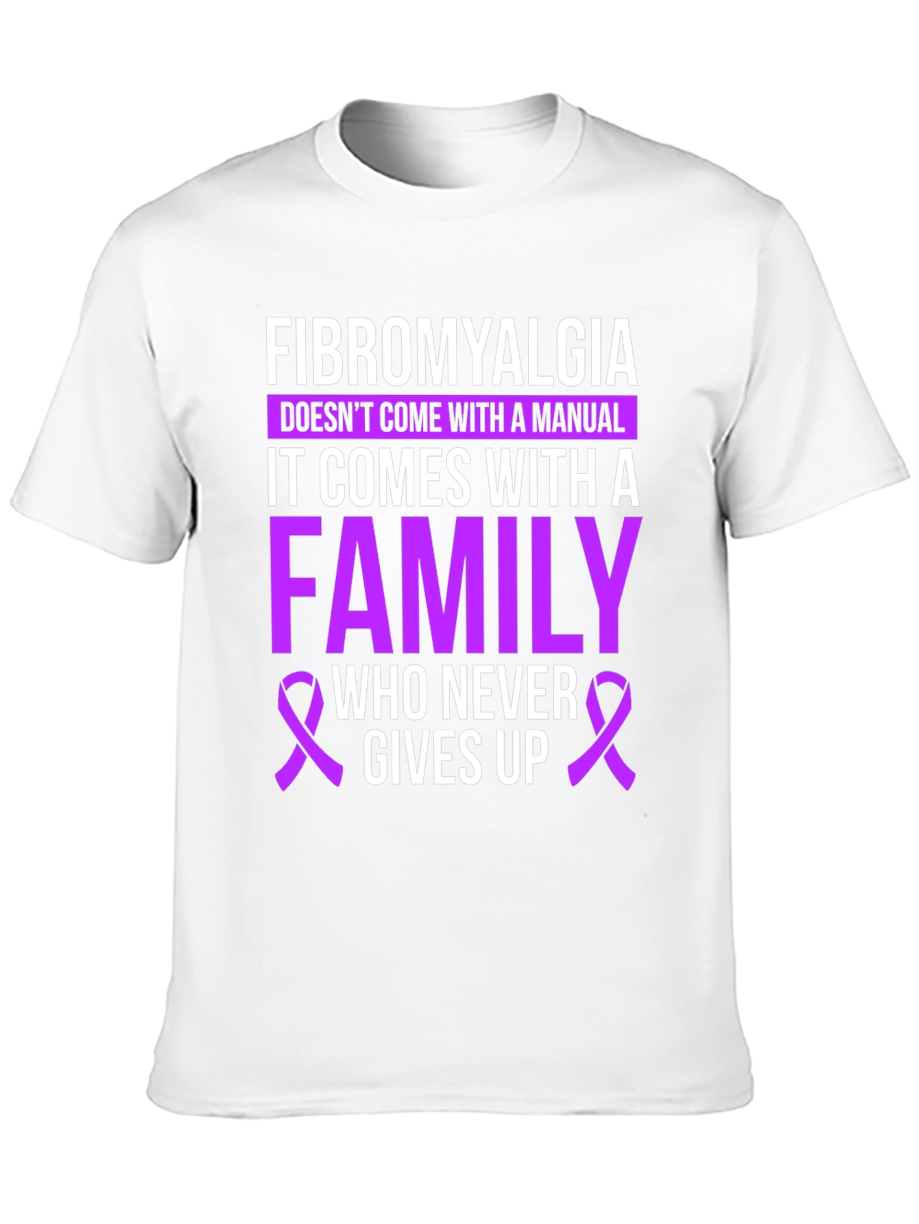 Fibromyalgia Awareness T-Shirt - Family Support
