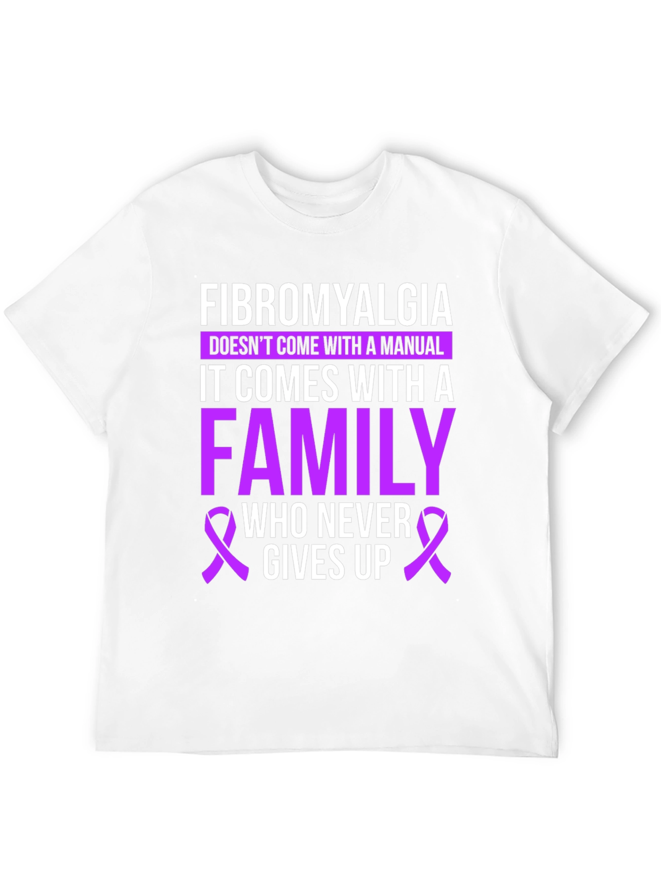 Fibromyalgia Awareness T-Shirt - Family Support