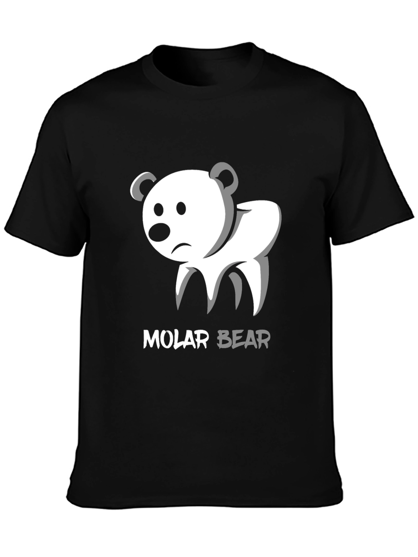 Molar Bear Graphic Tee - Dentist Humor T-Shirt