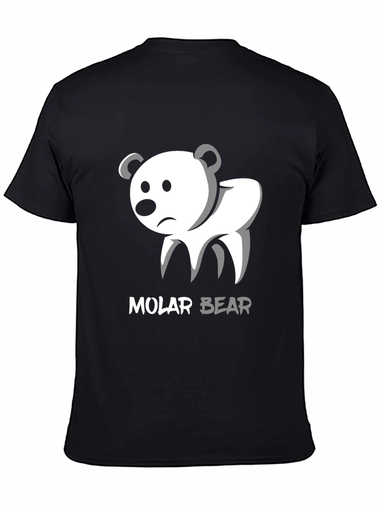 Molar Bear Graphic Tee - Dentist Humor T-Shirt