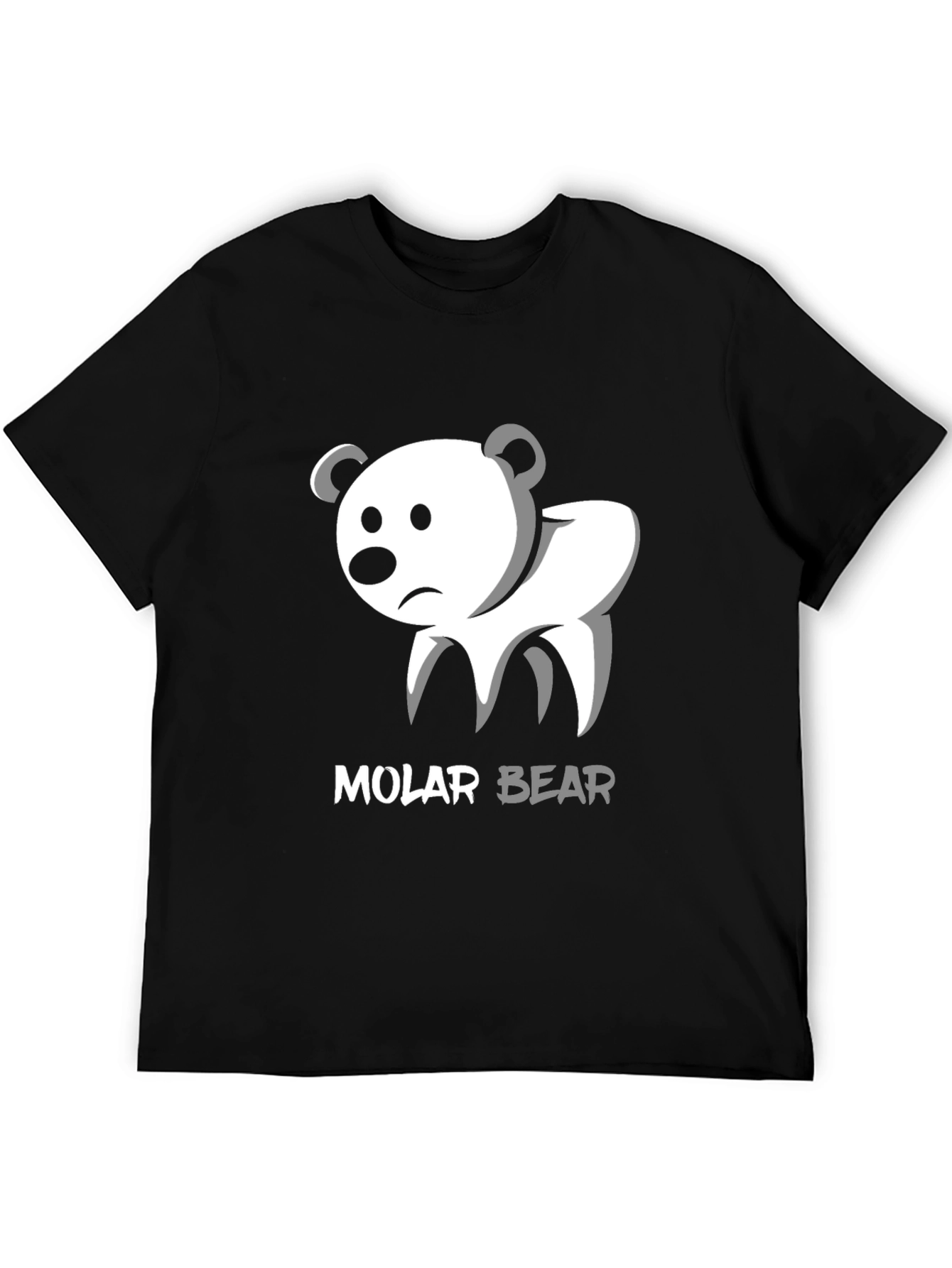 Molar Bear Graphic Tee - Dentist Humor T-Shirt