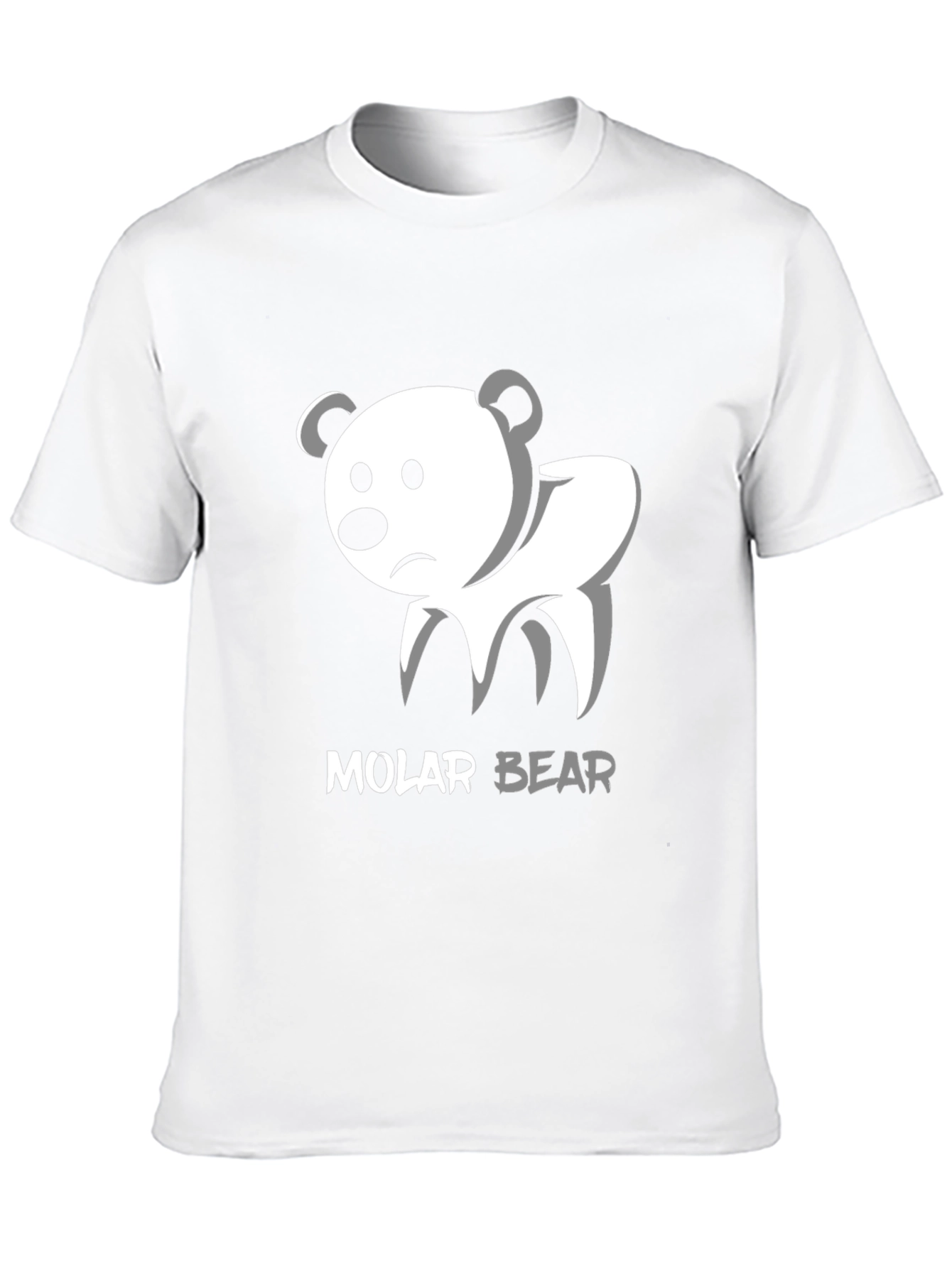 Molar Bear Graphic Tee - Dentist Humor T-Shirt