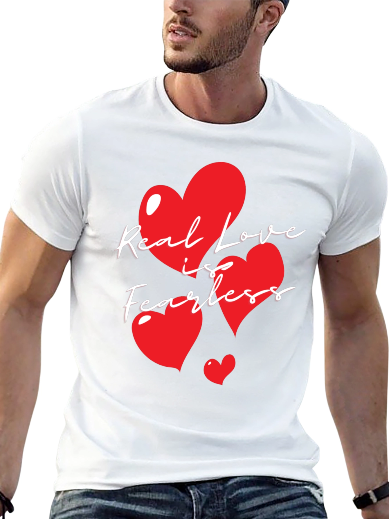 Real Love is Fearless Graphic T-Shirt