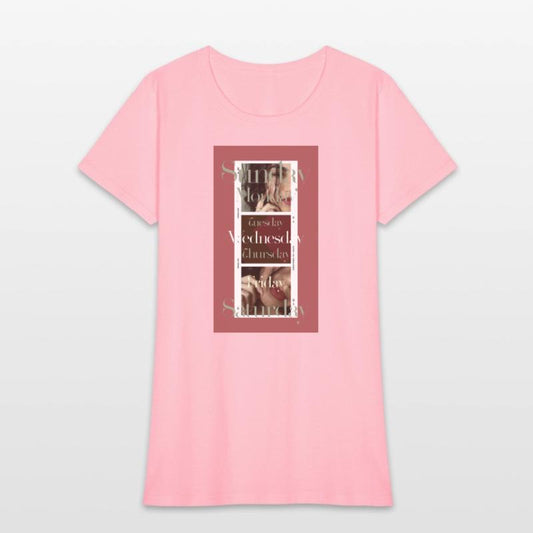 Weekdays and female Model