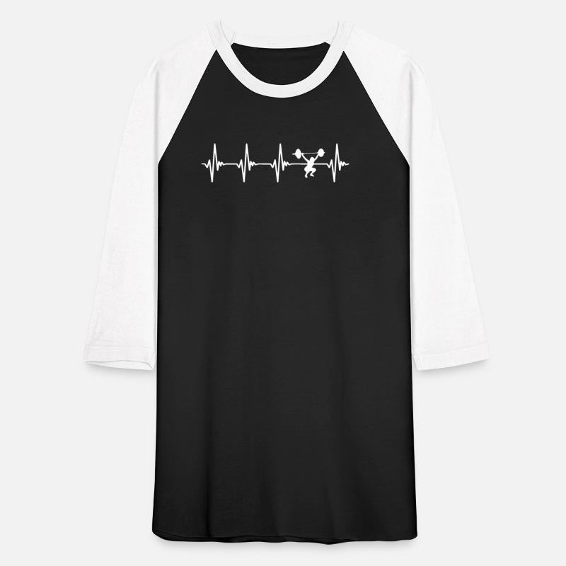 Weight Lifting Heartbeat White