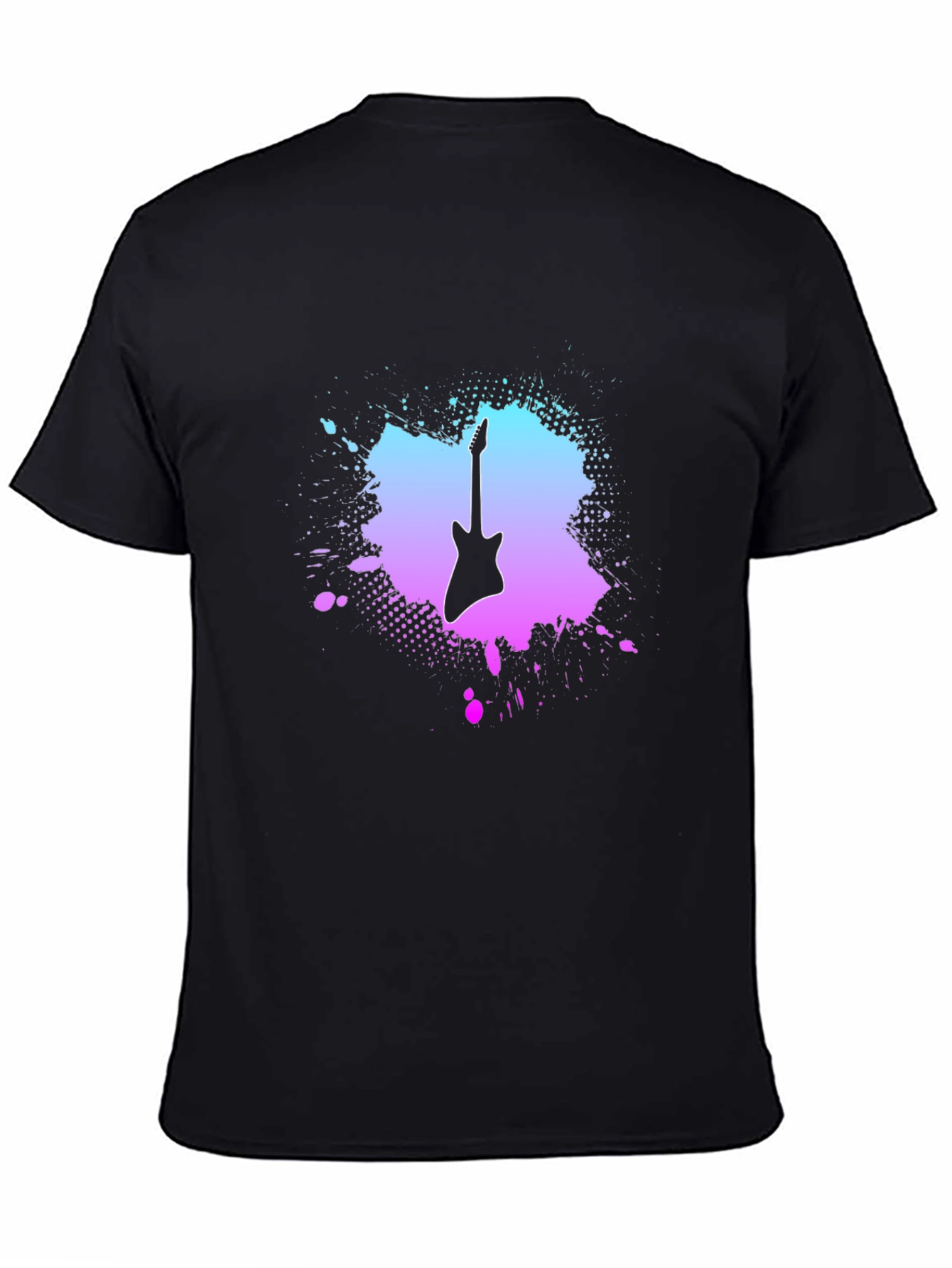 Electric Guitar Graphic T-Shirt - Music Lover Tee