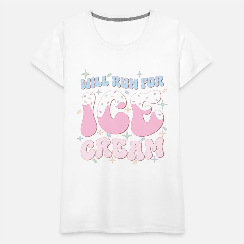 Will Run For Ice Cream, Happy Summer Holiday