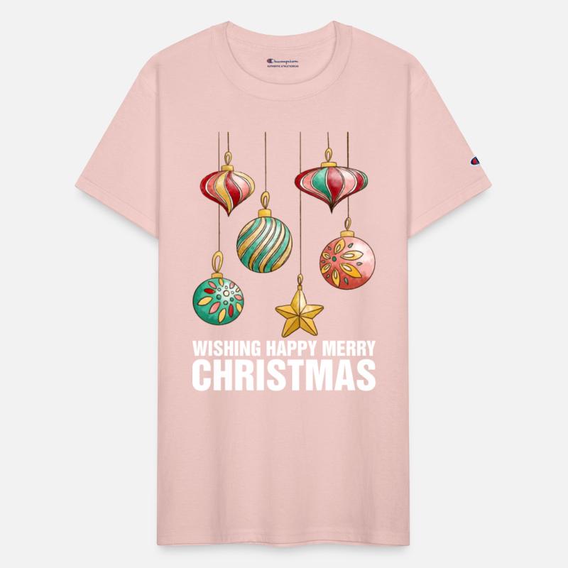 Wishing Happy Merry Christmas Tshirt