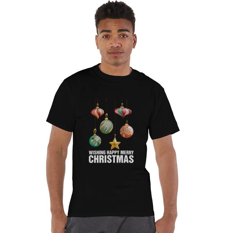 Wishing Happy Merry Christmas Tshirt