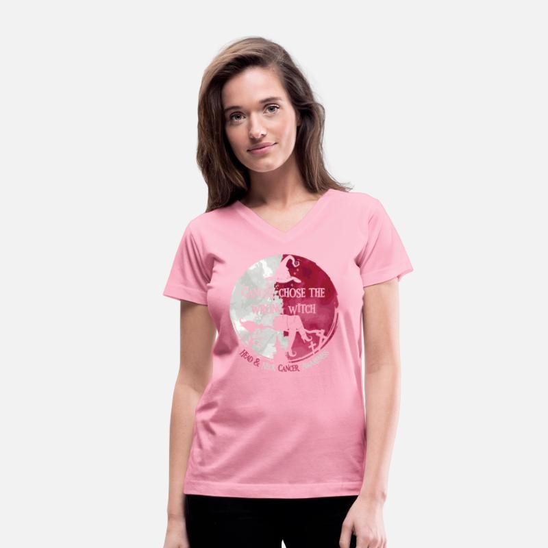 Witch Burgundy White Head Neck Cancer