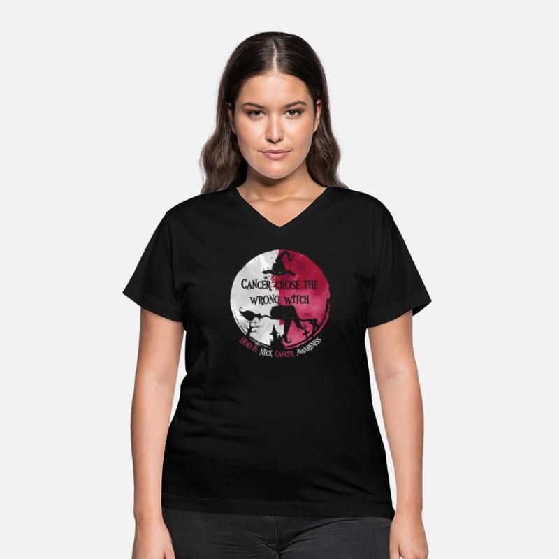 Witch Burgundy White Head Neck Cancer