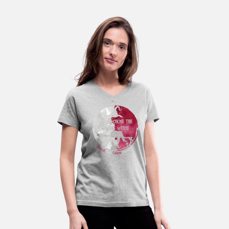 Witch Burgundy White Head Neck Cancer