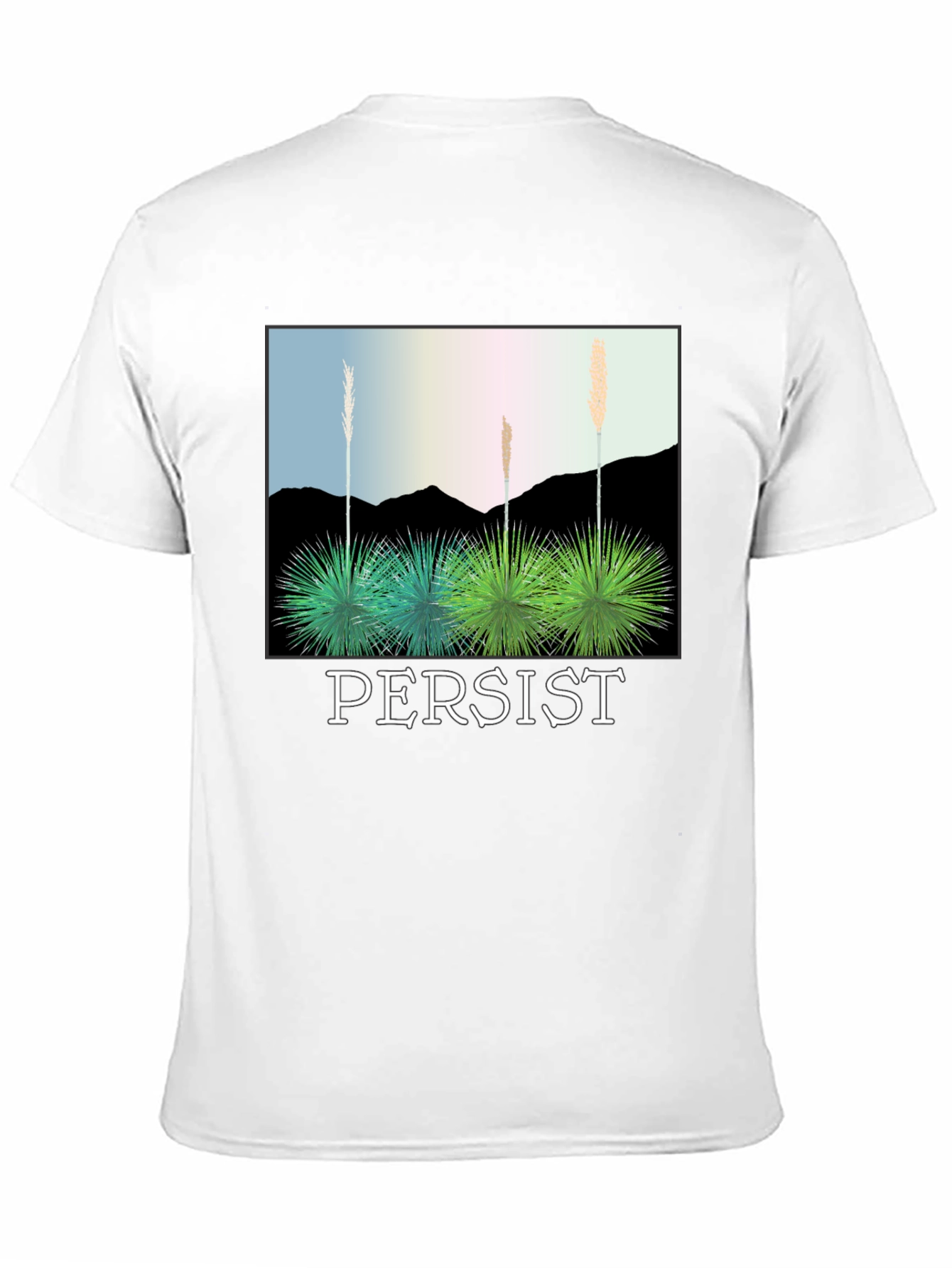 Persist Desert Plant Graphic Tee