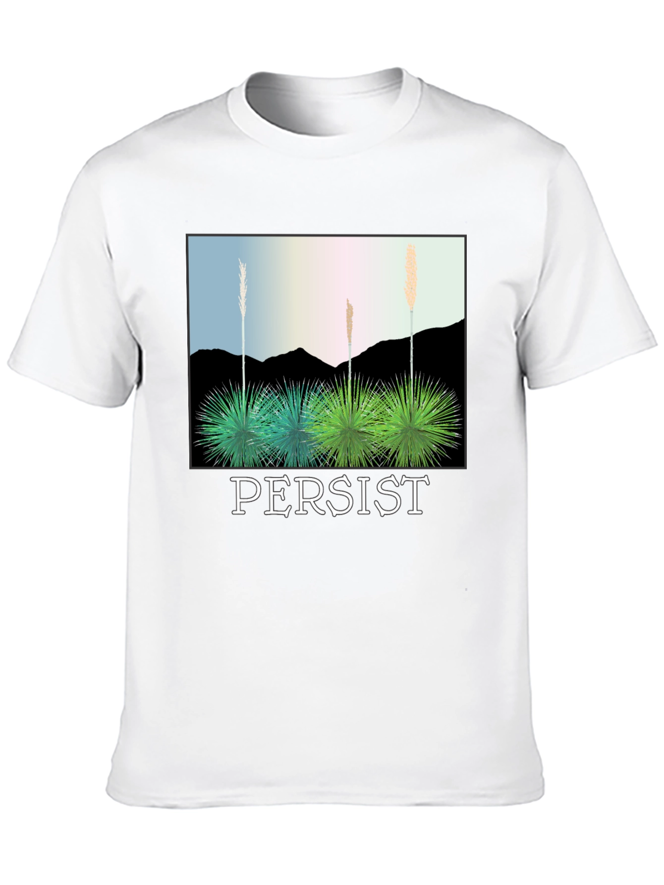 Persist Desert Plant Graphic Tee
