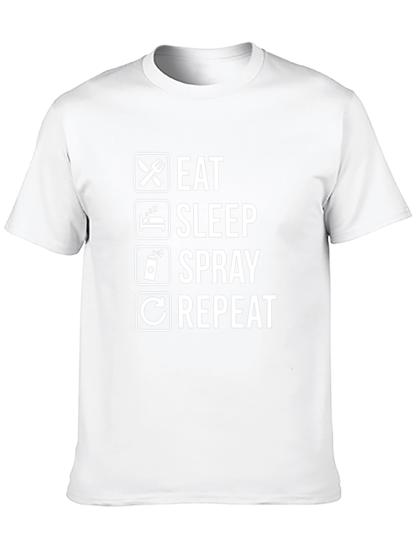 Eat Sleep Spray Repeat T-Shirt