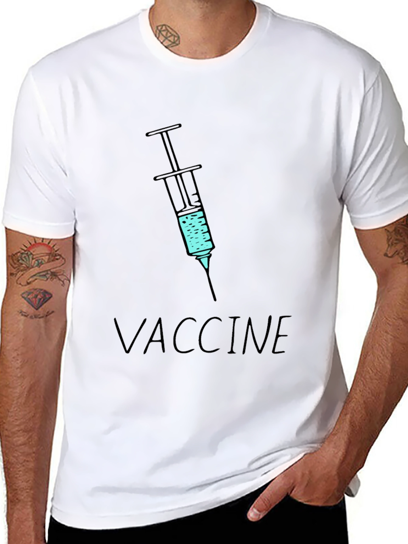 Vaccine T-Shirt - Pro-Science Graphic Tee