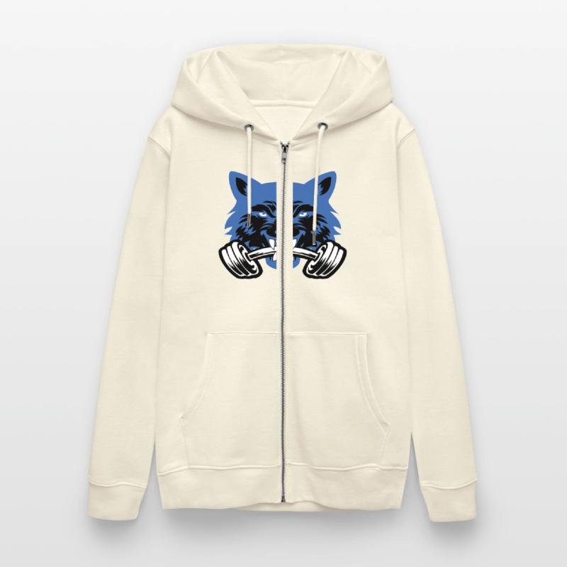 Wolf sport and fitness lovely blend drawing cute c