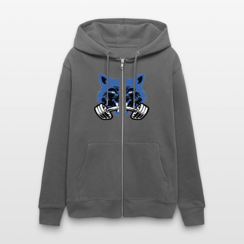 Wolf sport and fitness lovely blend drawing cute c