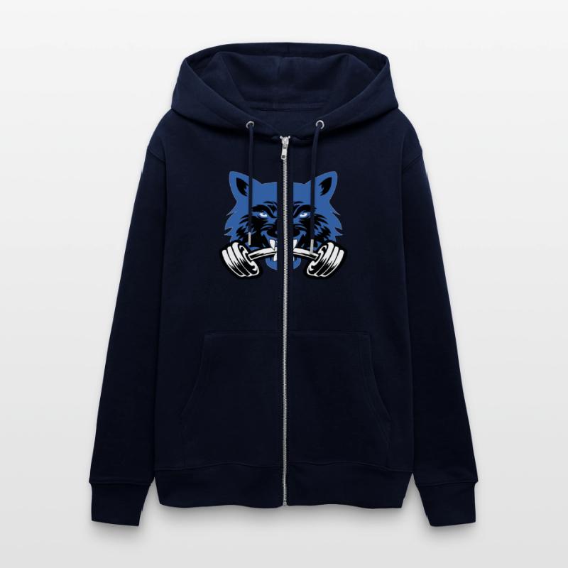 Wolf sport and fitness lovely blend drawing cute c