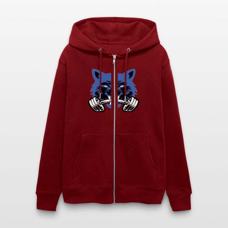 Wolf sport and fitness lovely blend drawing cute c