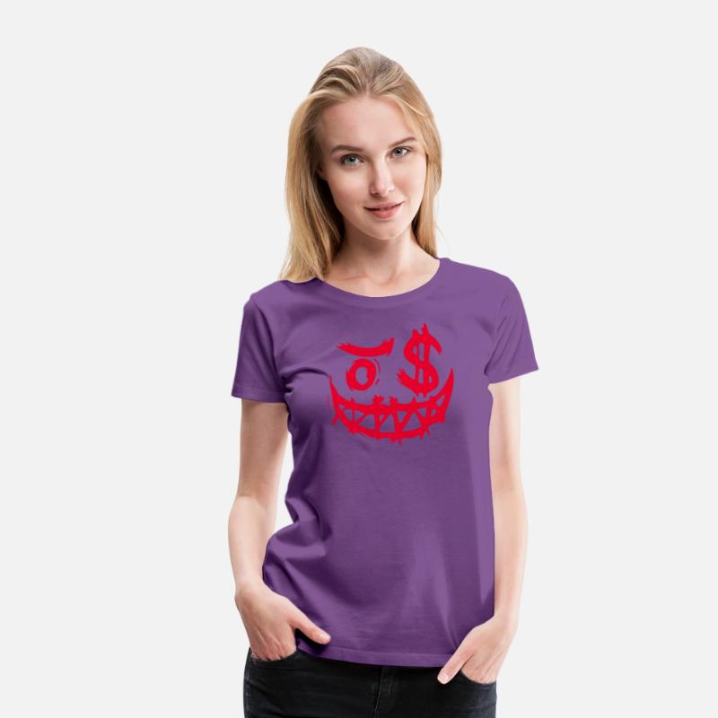 Women's Cartoon Face Tee