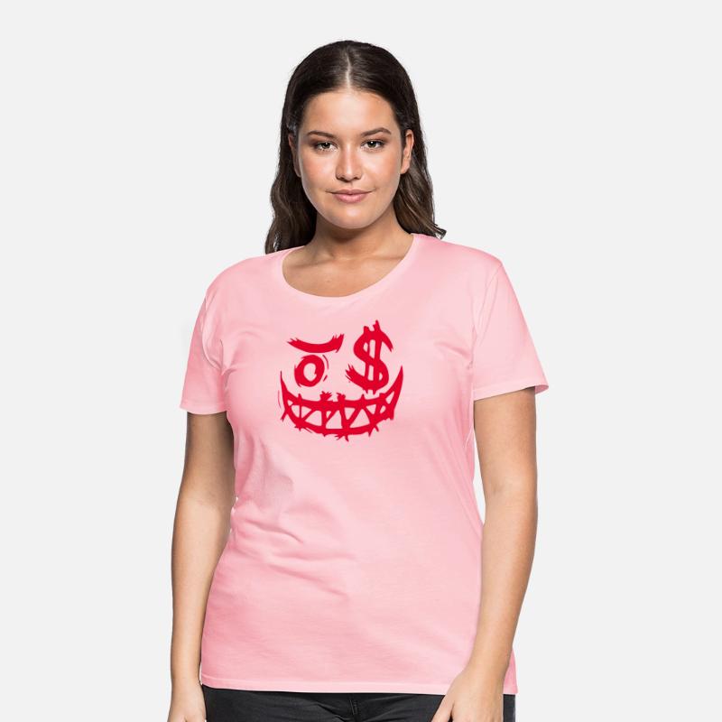 Women's Cartoon Face Tee
