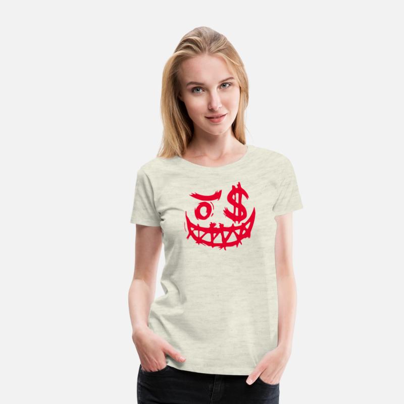 Women's Cartoon Face Tee