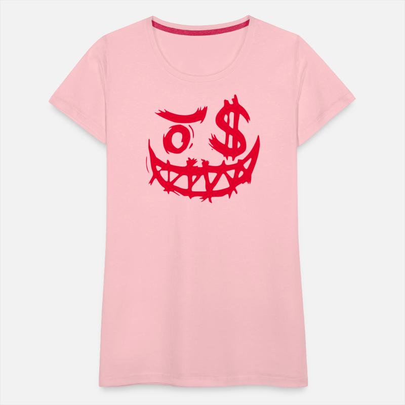 Women's Cartoon Face Tee
