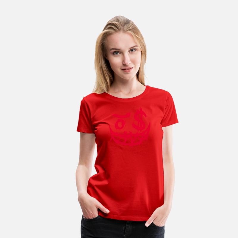 Women's Cartoon Face Tee