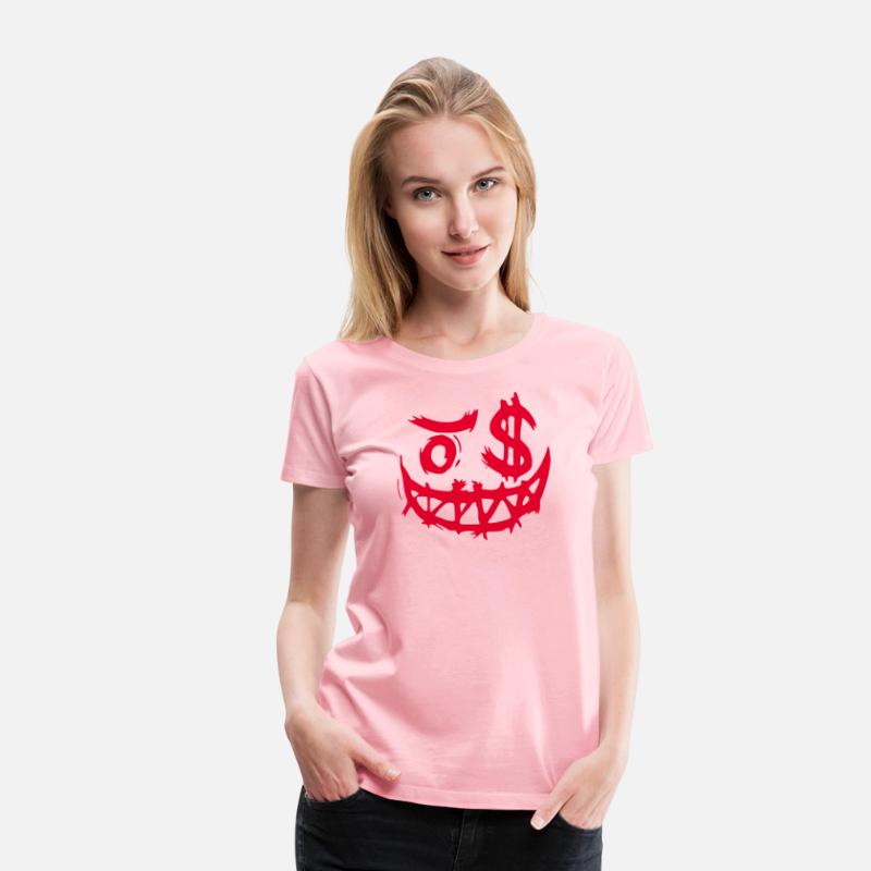 Women's Cartoon Face Tee