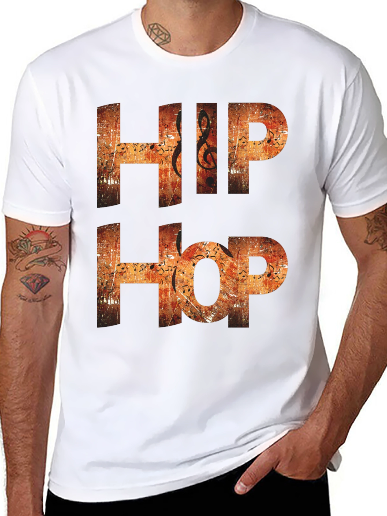 Hip Hop Music T-Shirt - Stylish Graphic Tee