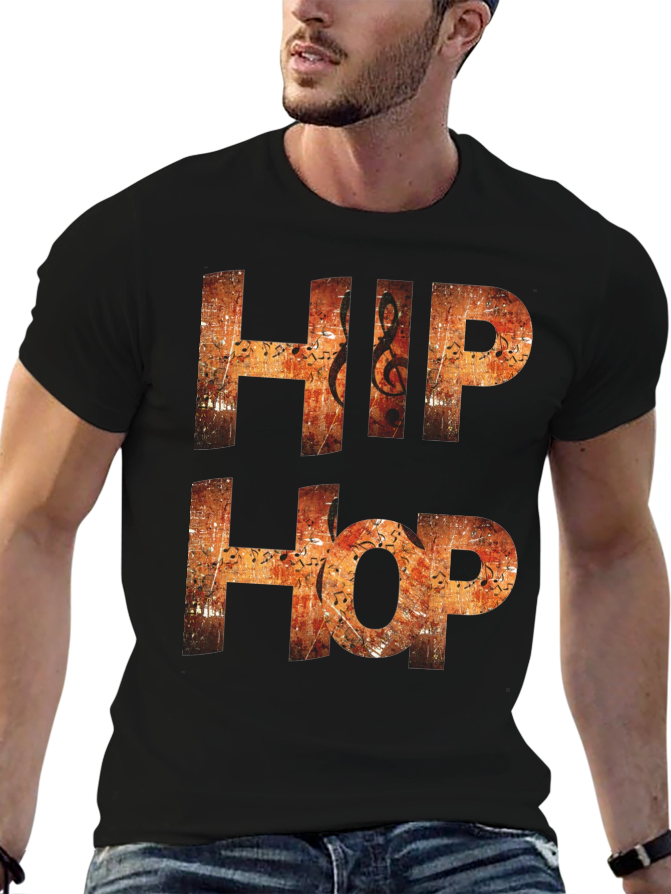 Hip Hop Music T-Shirt - Stylish Graphic Tee