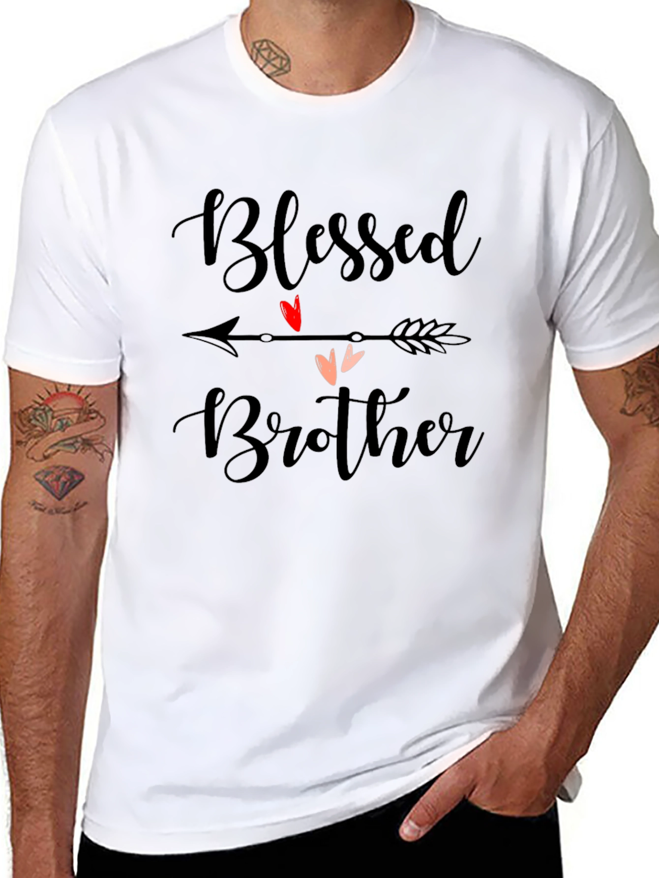 Blessed Brother T-Shirt - Stylish Graphic Tee