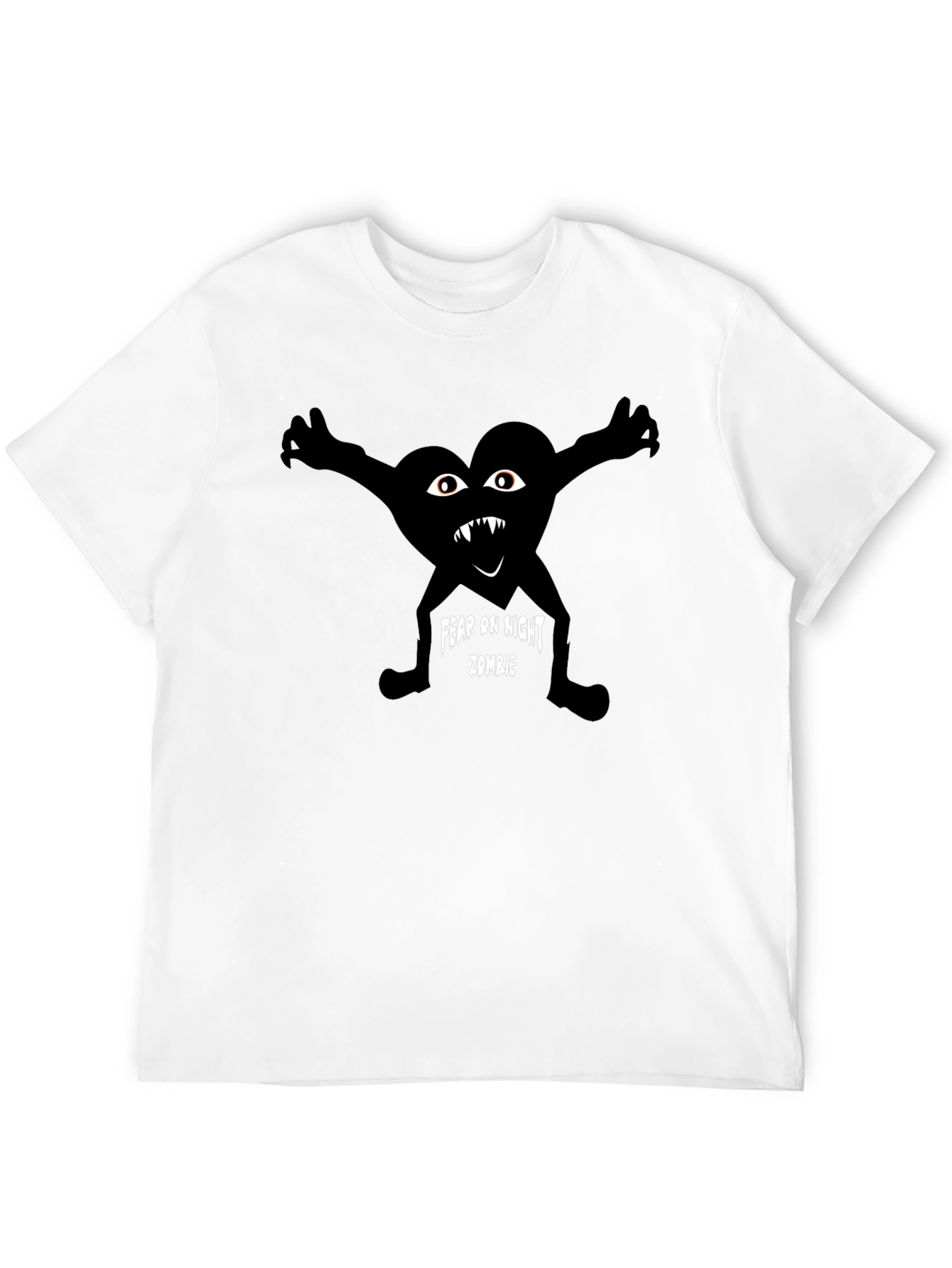 Fear On Night Zombie Graphic Tee - Unisex