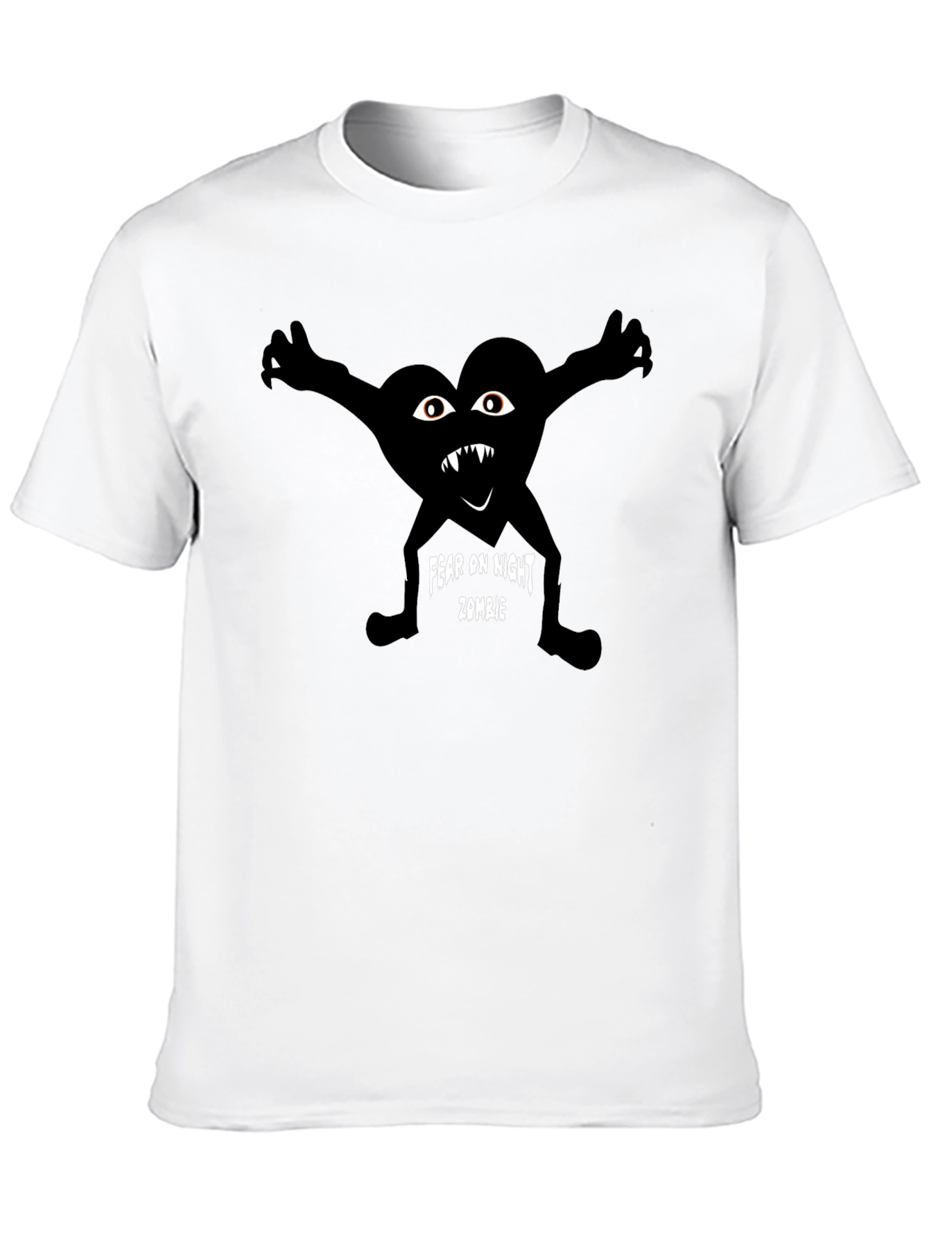 Fear On Night Zombie Graphic Tee - Unisex