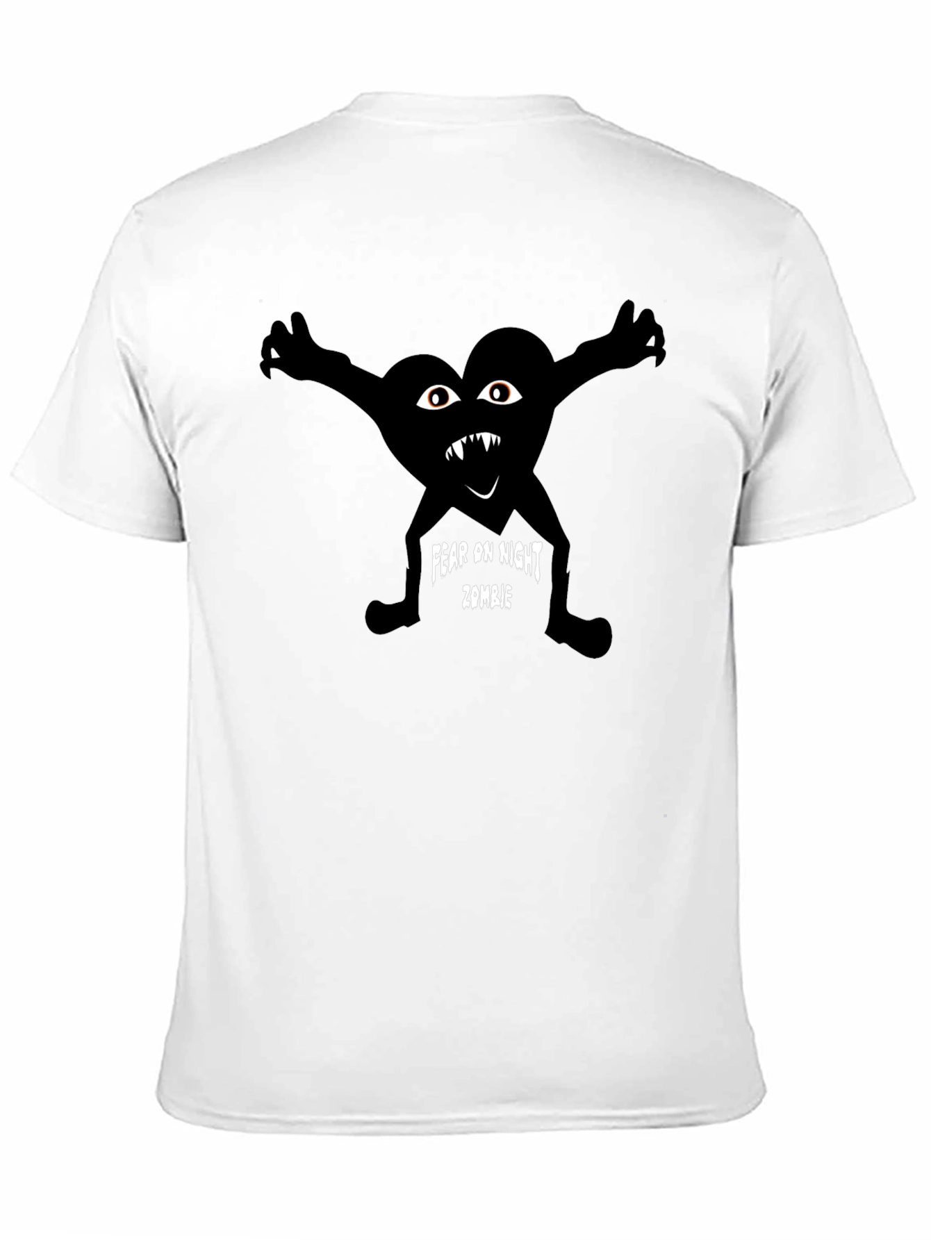 Fear On Night Zombie Graphic Tee - Unisex