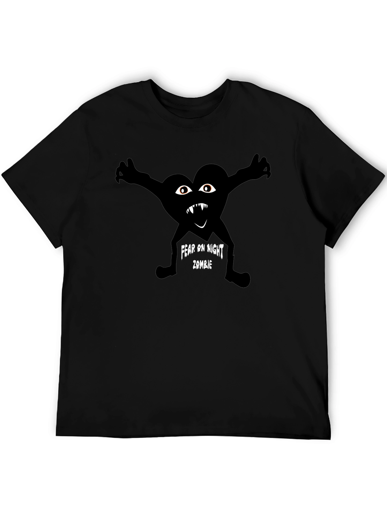 Fear On Night Zombie Graphic Tee - Unisex