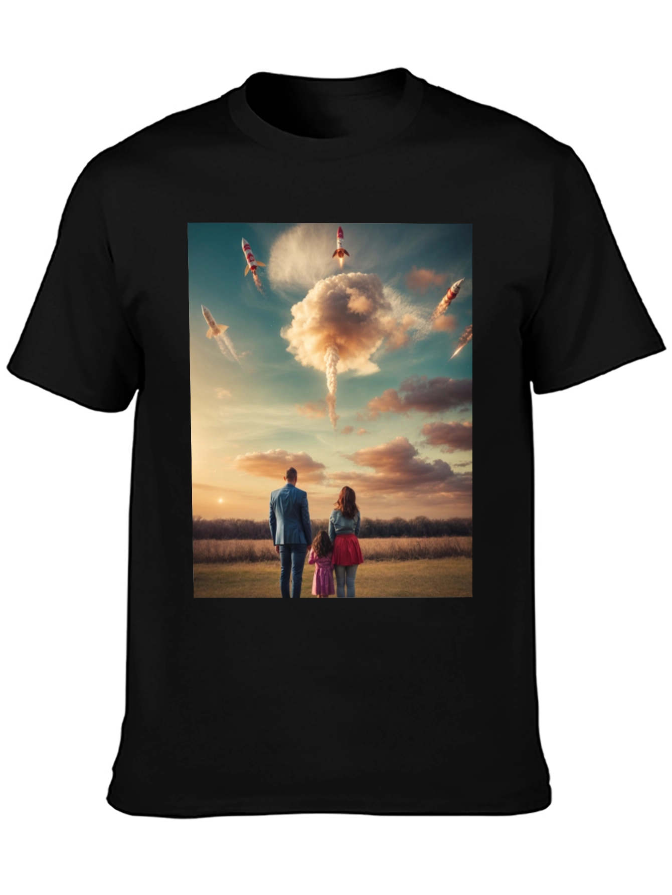 Family Rocket Launch T-Shirt