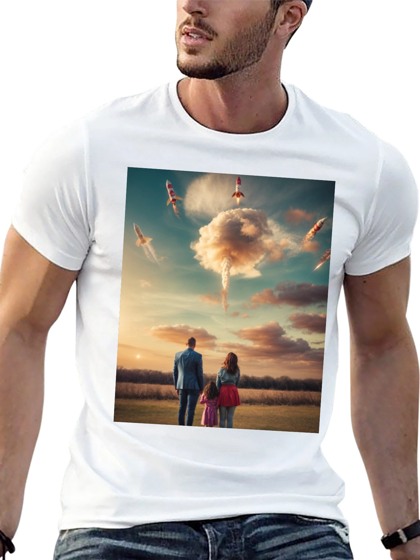 Family Rocket Launch T-Shirt