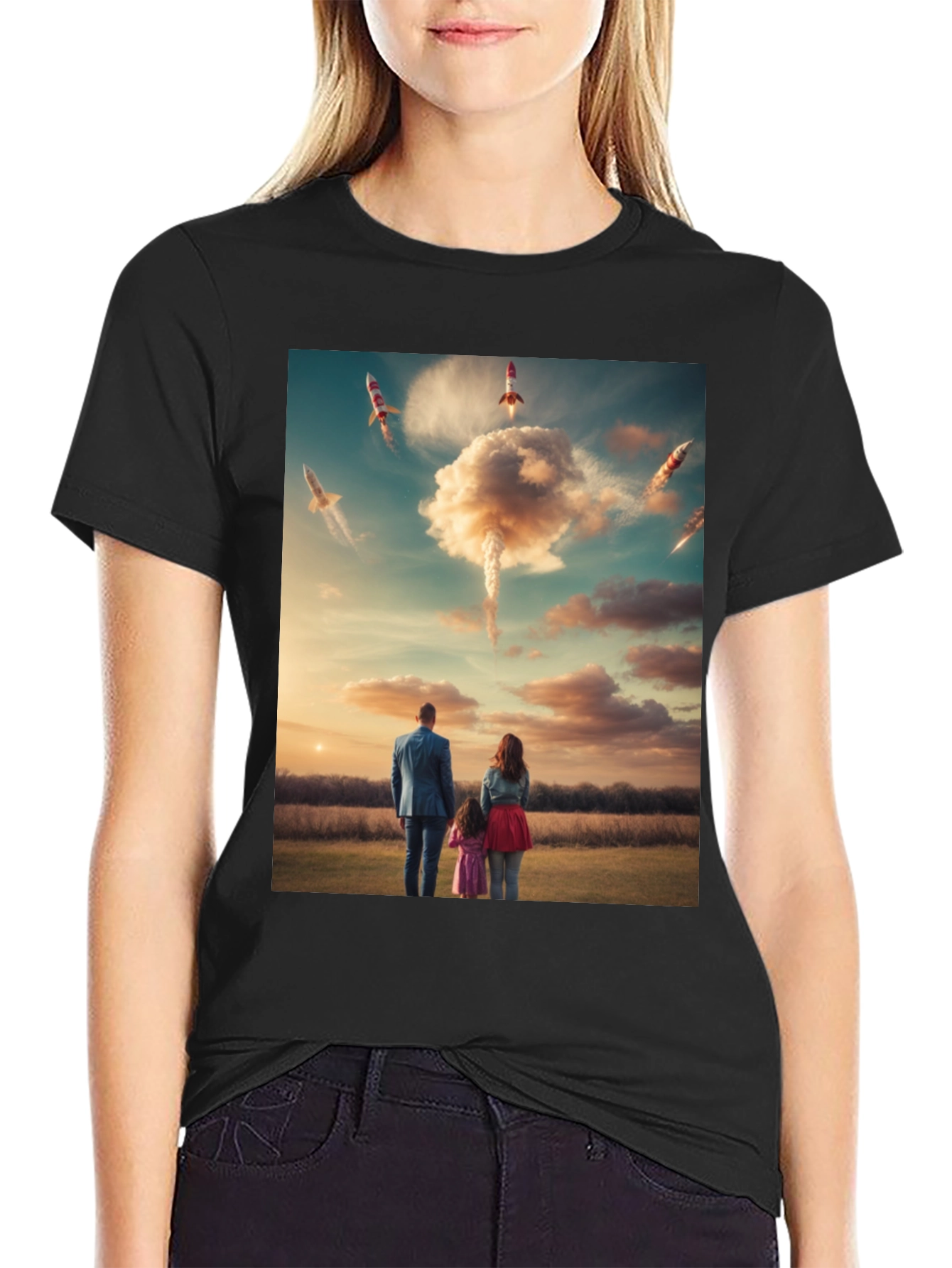 Family Rocket Launch T-Shirt