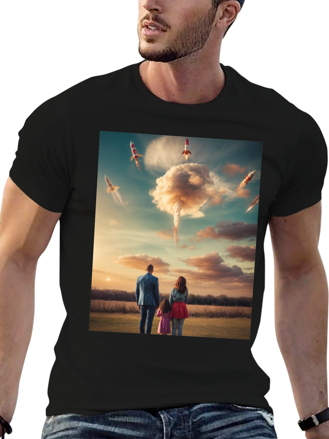 Family Rocket Launch T-Shirt