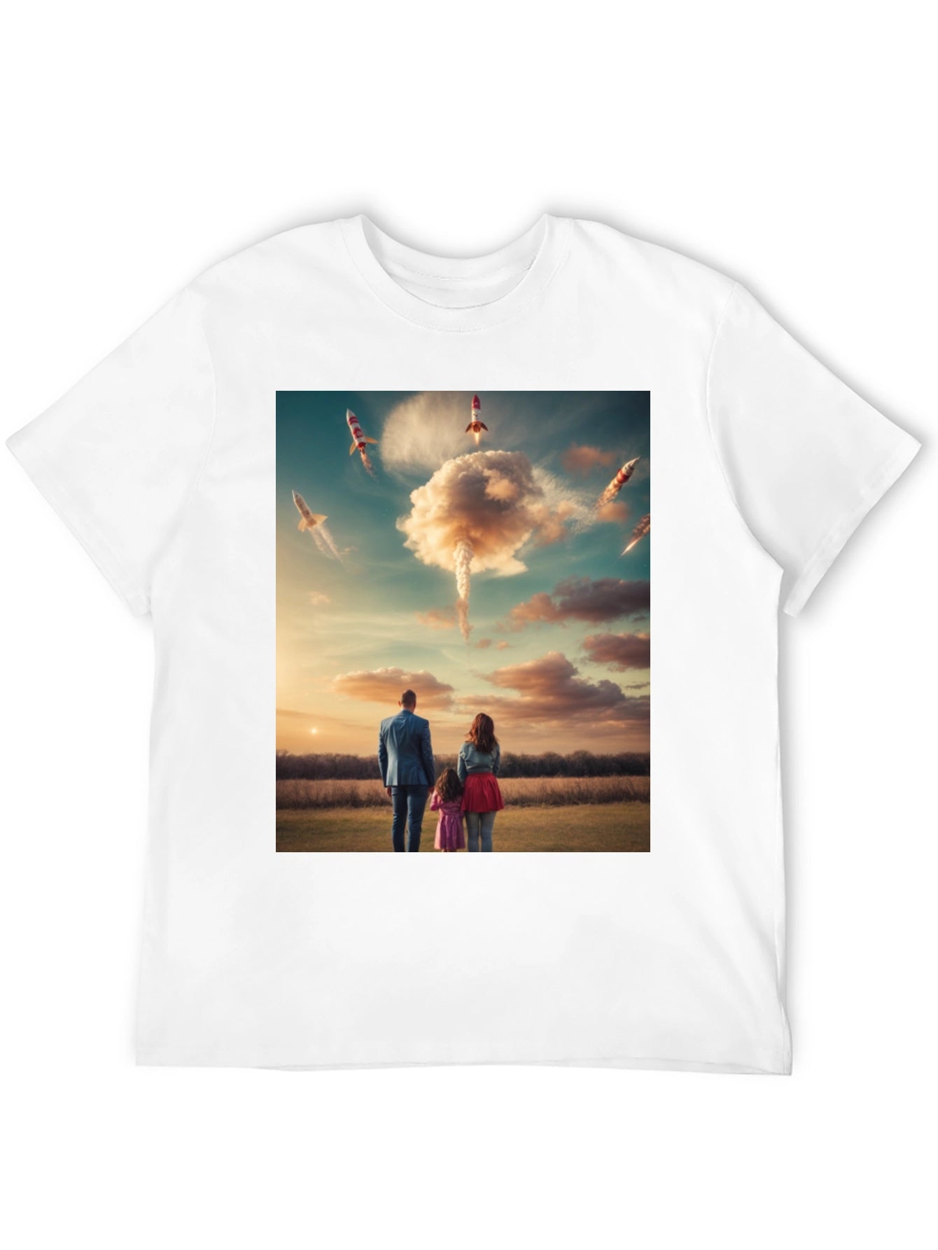 Family Rocket Launch T-Shirt