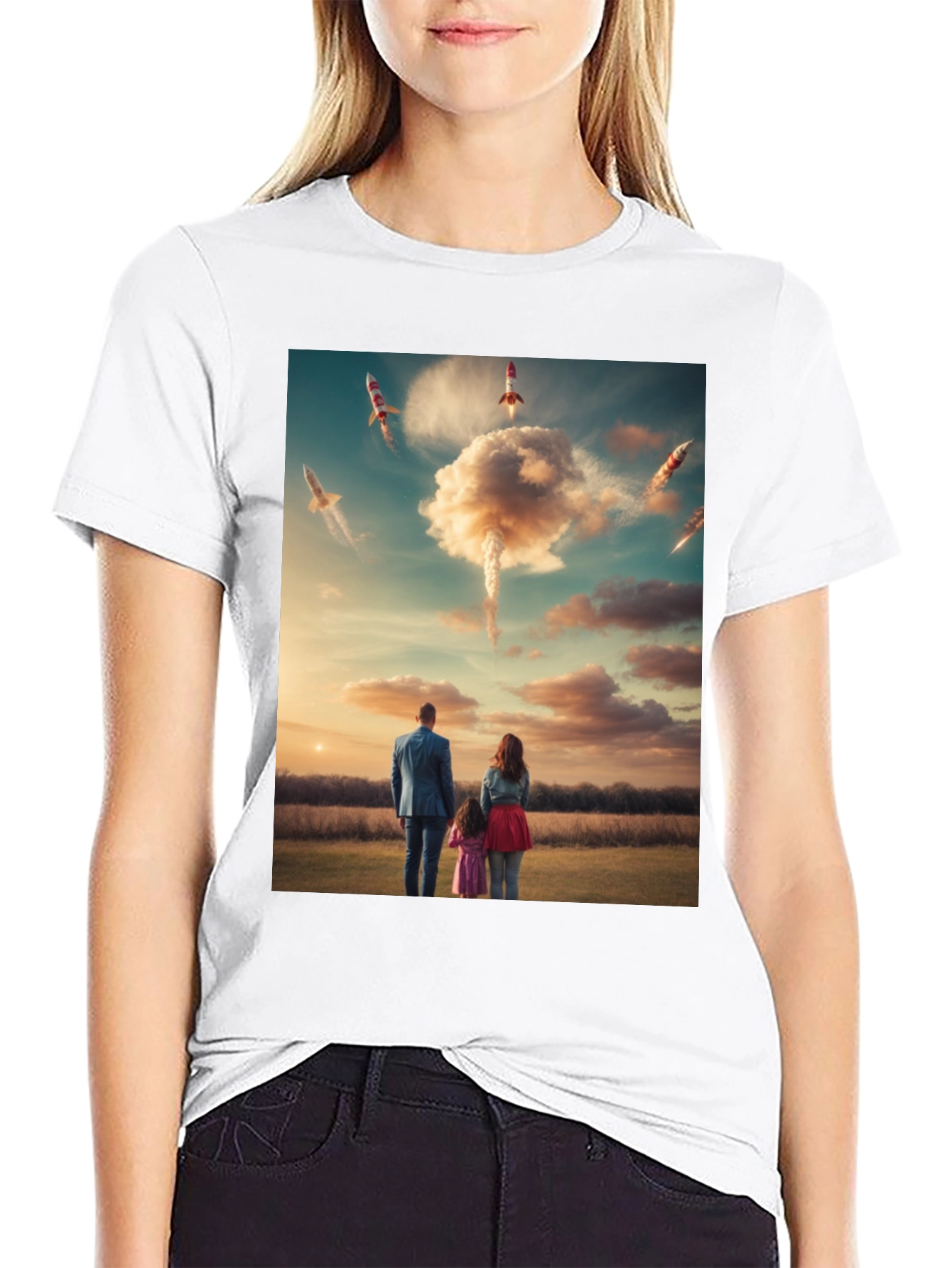 Family Rocket Launch T-Shirt