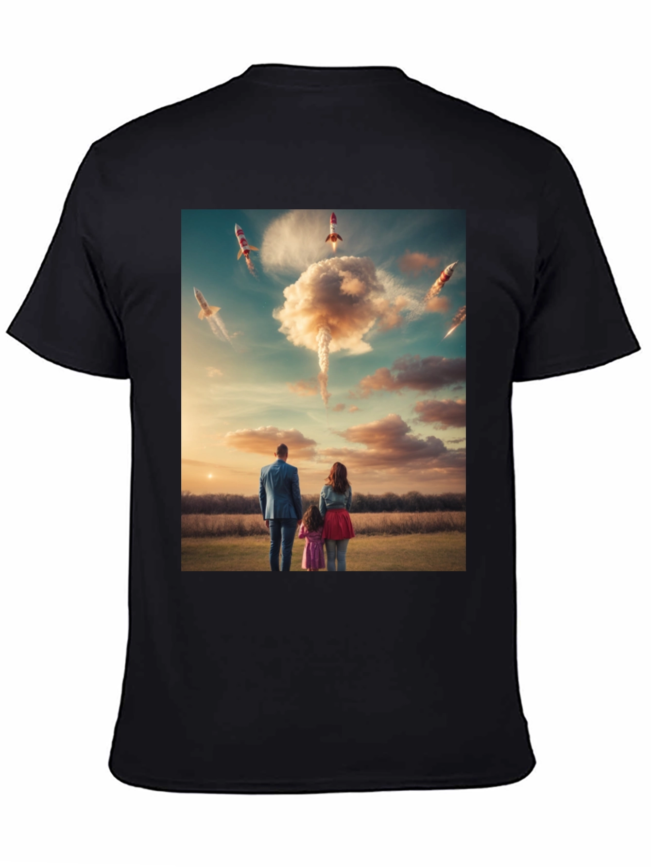 Family Rocket Launch T-Shirt