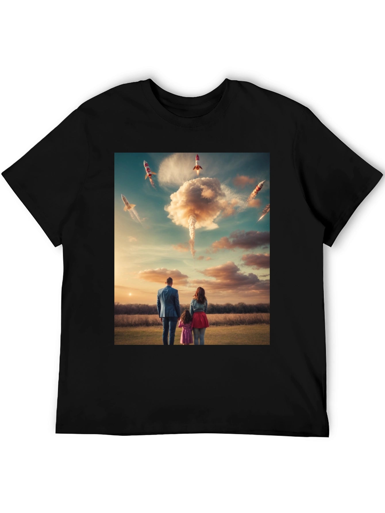 Family Rocket Launch T-Shirt