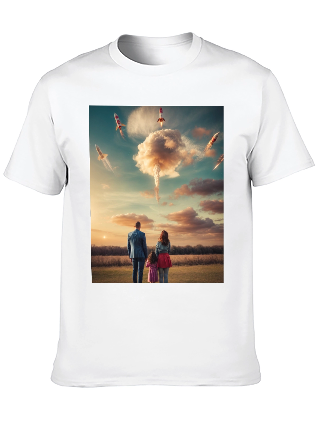 Family Rocket Launch T-Shirt