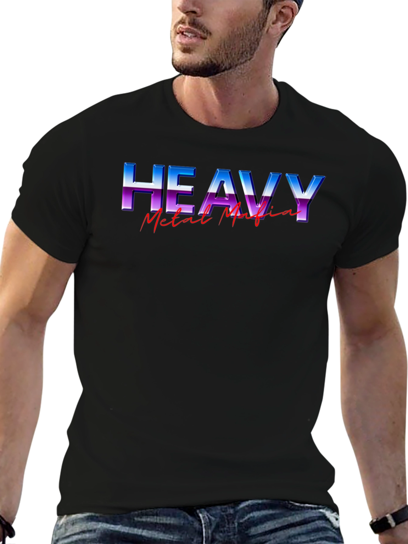 Heavy Metal Mafia T-Shirt - Retro Style