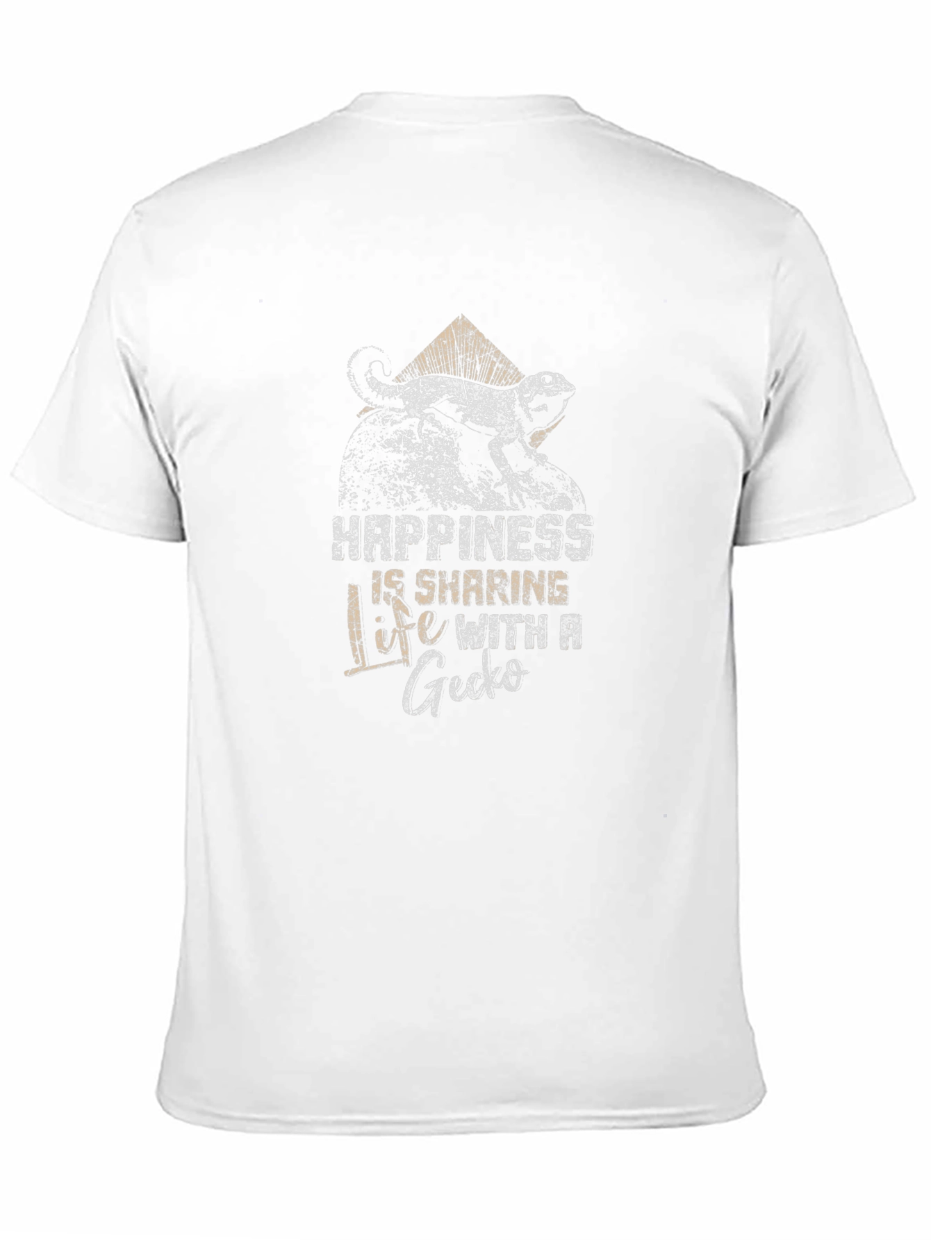 Happiness Sharing Life with Gecko T-Shirt