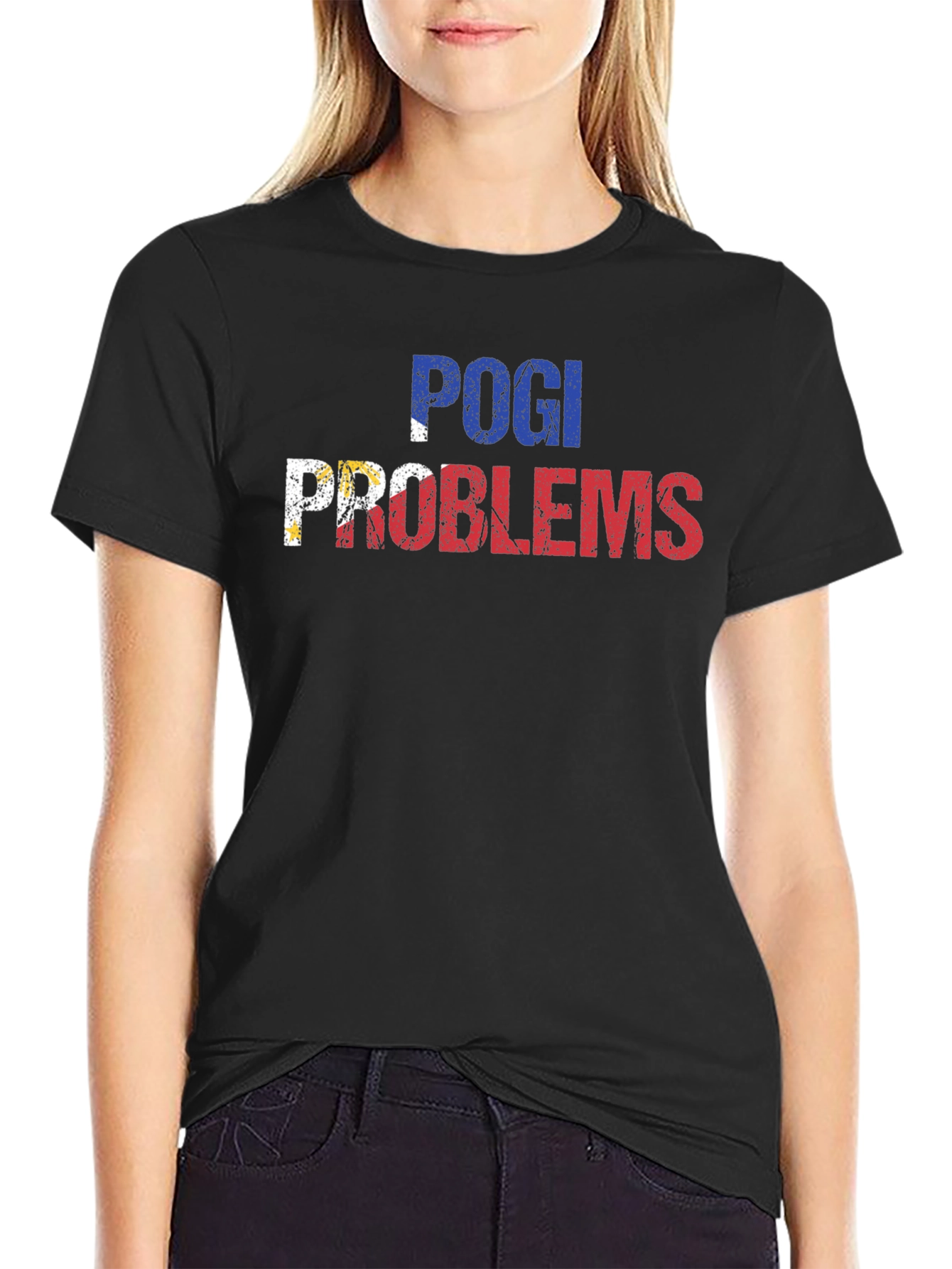 Pogi Problems Graphic Tee - Filipino Pride Shirt
